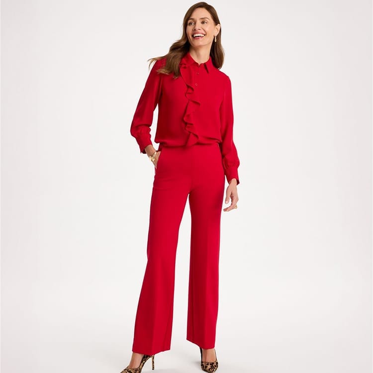 Elegant Wide-Leg Trousers