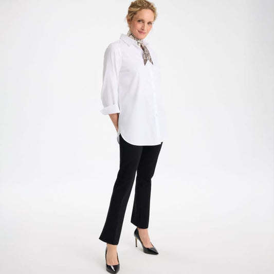 Sleek Slim-Leg Trousers