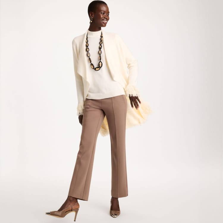 Tailored Straight-Leg Trousers
