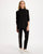 Leopard Trim Ankle Trousers