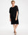 Elegant Asymmetrical Overlay Dress