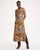 Cheetah Lace Midi Dress